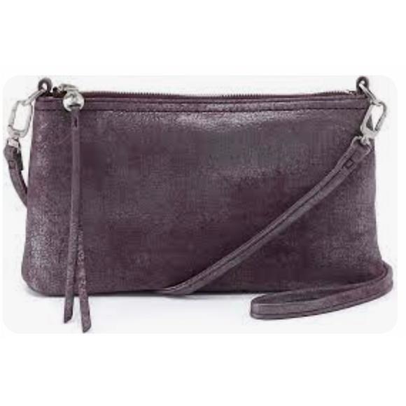 HOBO Bags New Hobo Darcy Convertible Bag In Plum Graphite Poshmark